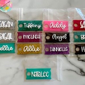 Custom Stanley Name Toppers